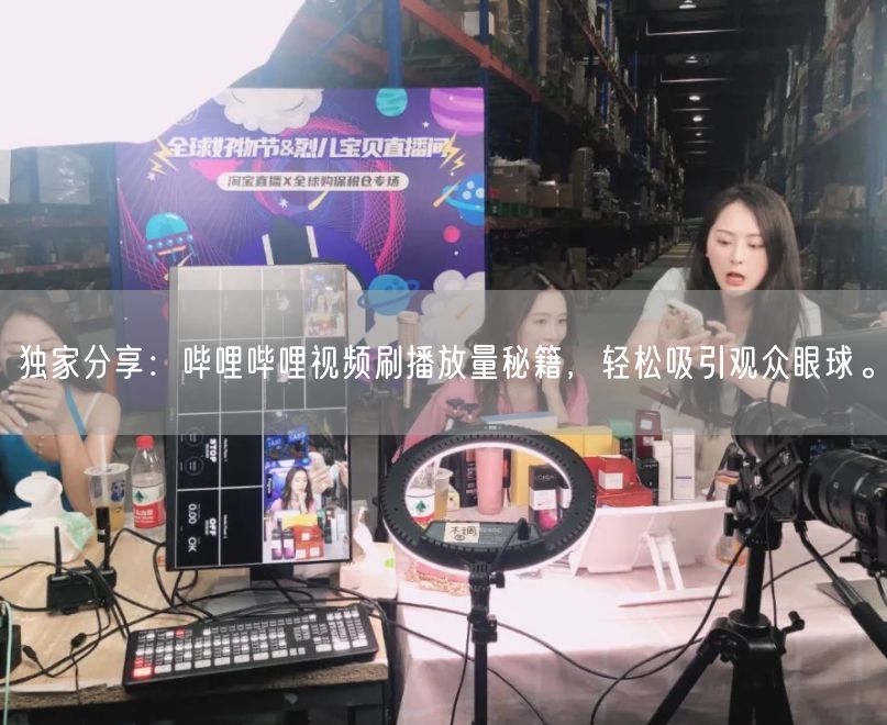 独家分享：哔哩哔哩视频刷播放量秘籍，轻松吸引观众眼球。