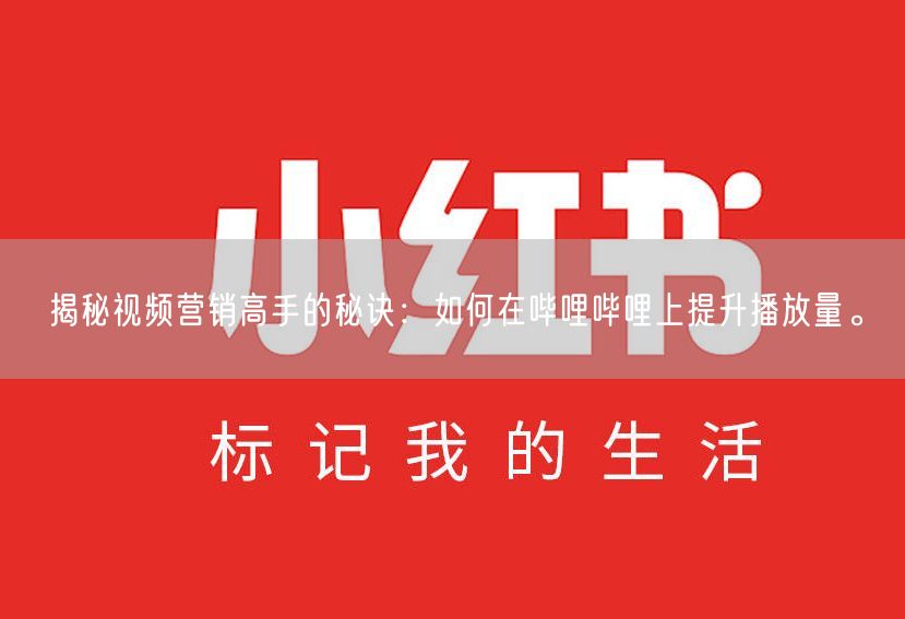 揭秘视频营销高手的秘诀：如何在哔哩哔哩上提升播放量。