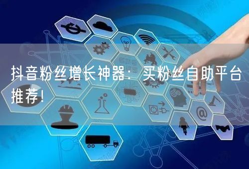 抖音粉丝增长神器：买粉丝自助平台推荐！